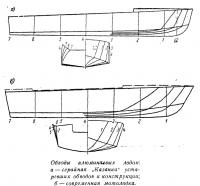 Обводы алюминиевых лодок