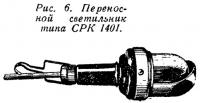 Рис. 6. Переносной светильник типа СРК 1401