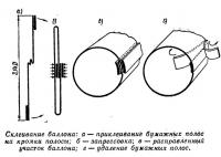 Склеивание баллона