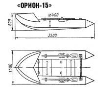 Надувная лодка «Орион-15»