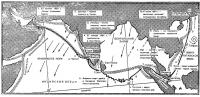 Путь экспедиции Тима Северина по следам Синдбада-Морехода