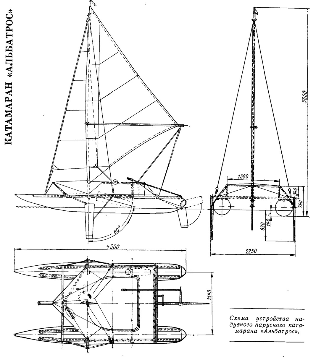 Катамаран своими руками