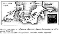 Участие советских яхт «Рица» и «Спарта» и барка «Крузенштерн» в Oneрации Парус-80