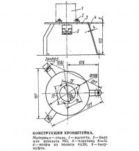 Конструкция кронштейна