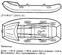 Надувная лодка «НЛТ-3»