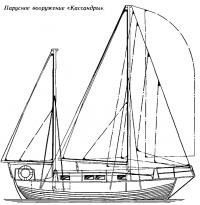 Парусное вооружение «Кассандры»