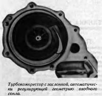 Турбокомпрессор с заслонкой