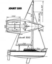 Яхта «Жуйе-550»