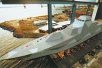 73-метровый корвет, крупнейшее в мире судно с композитной конструкцией