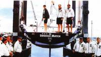 Команда на яхте "Swedish Match"