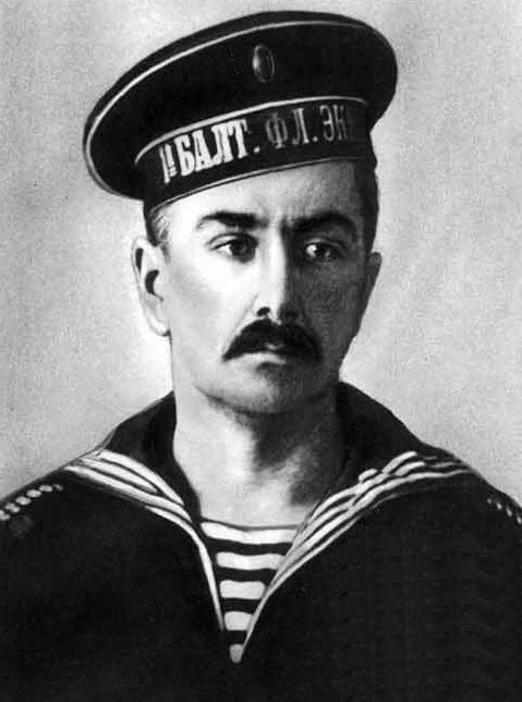 Н. Ю. Людевиг — матрос 1-го Балтийского флотского экипажа. Фото 1915 г.