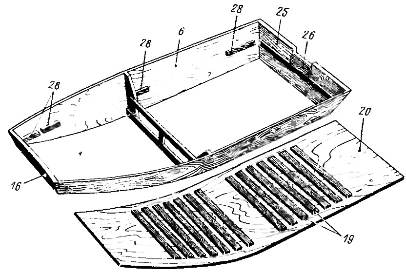 Как сделать доски для лодки?