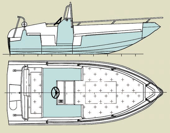 Стеклопластиковая моторная лодка «Майами-15» миланской фирмы «ILVA»  (Кругозор / Новые суда и устройства) - Barque.ru