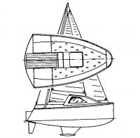 Парусная минияхта «Жук-350»