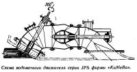 Схема водометного движителя серии JPS фирмы «КаМеВа»