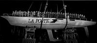 Спуск на воду яхты французских почтальонов "Ла Пост"