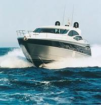 Катер "Ferretti"
