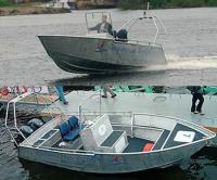 Новинка от Охтинской судоверфи рабочая лодка "Охта-21"