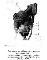 Бензопомпа «Вихря» с новым отстойником