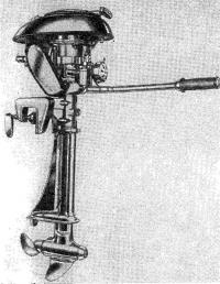 Чехословацкий подвесной мотор «Орлик-3»