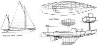 Чертежи яхты «Новик»