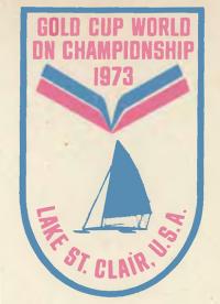Эмблема мирового чемпионата 1973 по буерному спорту