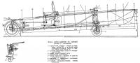Эскиз лодки-амфибии на ходовой части и с колонкой