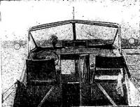 Фото внутренней части катера