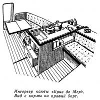 Интерьер каюты «Бриз де Мер»