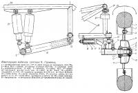 Конструкция подвески трейлера Ч. Гарничка
