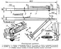 Конструкция румпеля