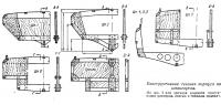 Конструктивные сечения корпуса по шпангоутам