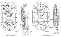 Корпус и крышка редуктора