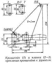 Кронштейн и планки крепления