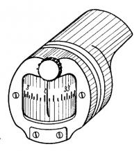 Малогабаритный компас диаметром 80 мм