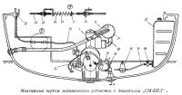 Монтажный чертеж механической установки