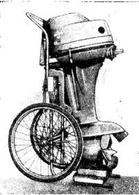 Мотор на тележке