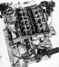 Мотор со снятой клапанной крышкой