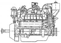 Общий вид двигателя «М-100В»