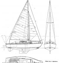 Общий вид и парусность