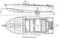 Общий вид лодки на колесах
