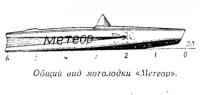 Общий вид мотолодки «Метеор»