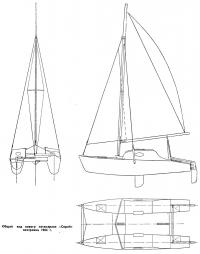 Общий вид нового катамарана «Спрей»