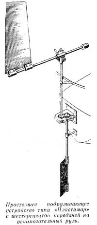 Простейшее подруливающее устройство типа «Пластимар»