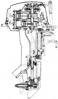 Разрез мотора «Нептун-М»