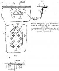 Ремонт трещины в узле соединения борта с палубой