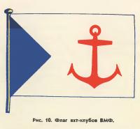 Рис. 10. Флаг яхт-клубов ВМФ