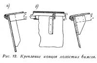 Рис. 12. Крепление концов холостых бимсов