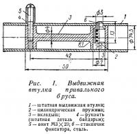 Рис. 1. Выдвижная втулка привального бруса