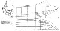 Рис. 26. Окончательный вариант теоретического чертежа лодки